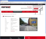 Nhled na webov strnky: Narwall - pronjem reklamnch ploch
