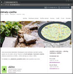 Nhled na webov strnky: Zahrady a jezrka